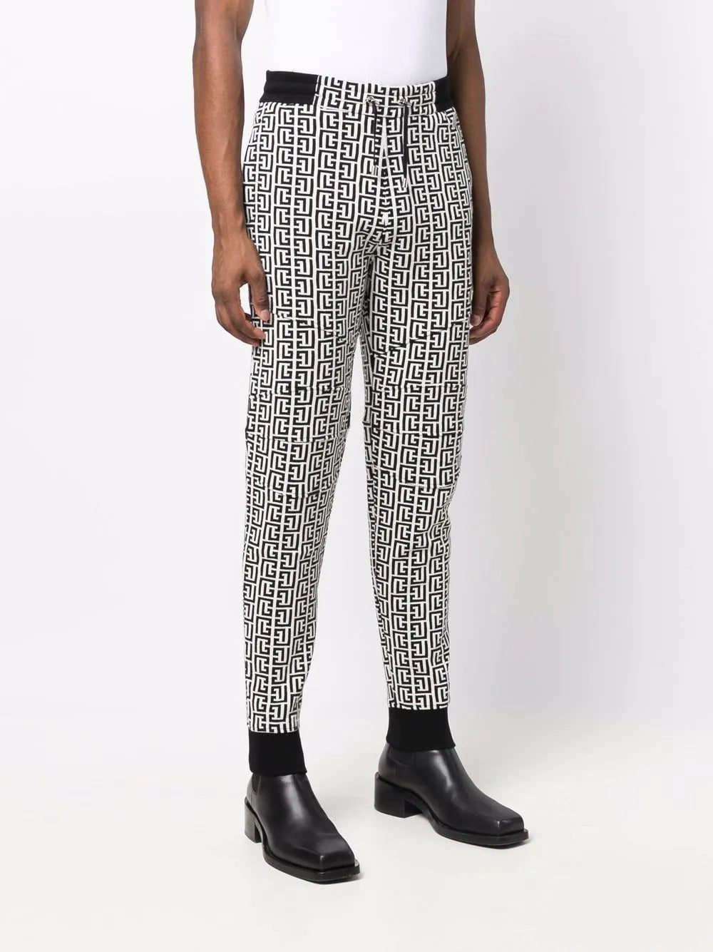 Balmain monogram-print trackpants - Image 3