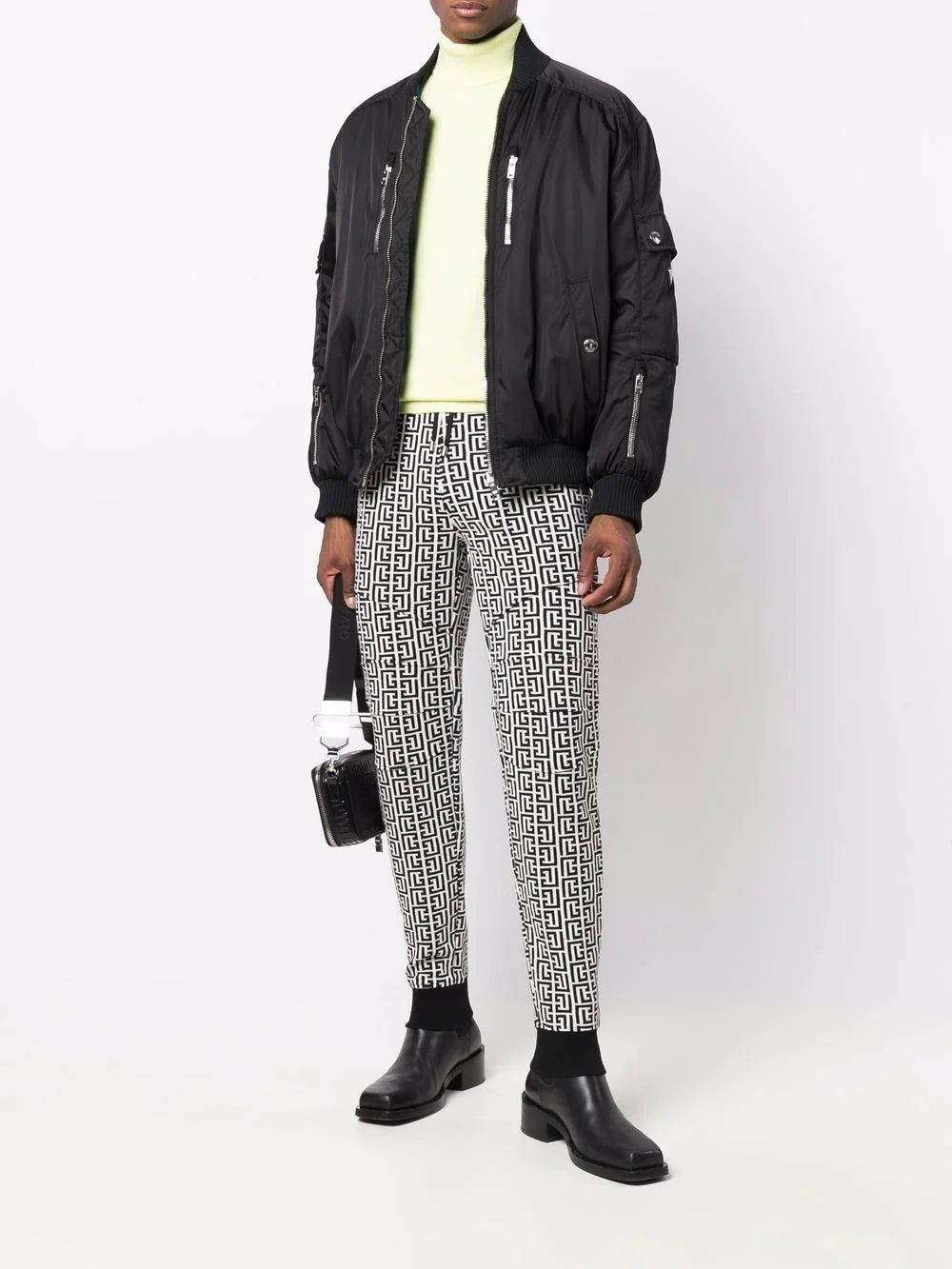 Balmain monogram-print trackpants - Image 2