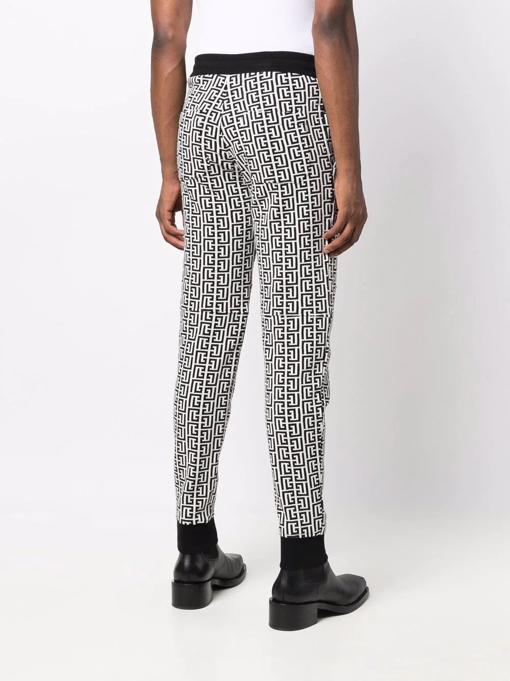 Balmain monogram-print trackpants - Image 4