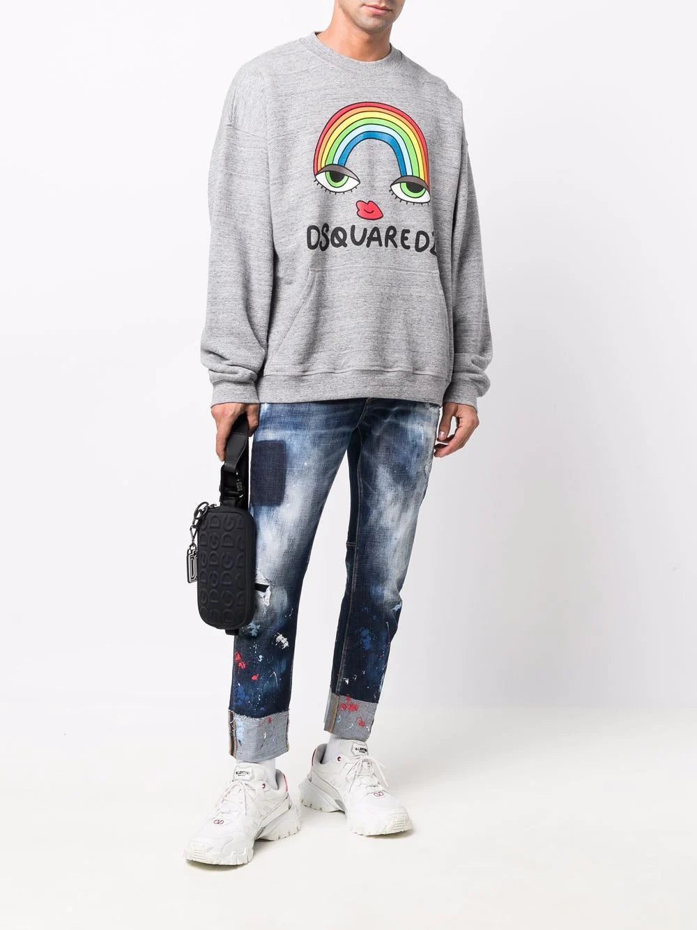 Dsquared2 graphic-print sweatshirt - Image 2