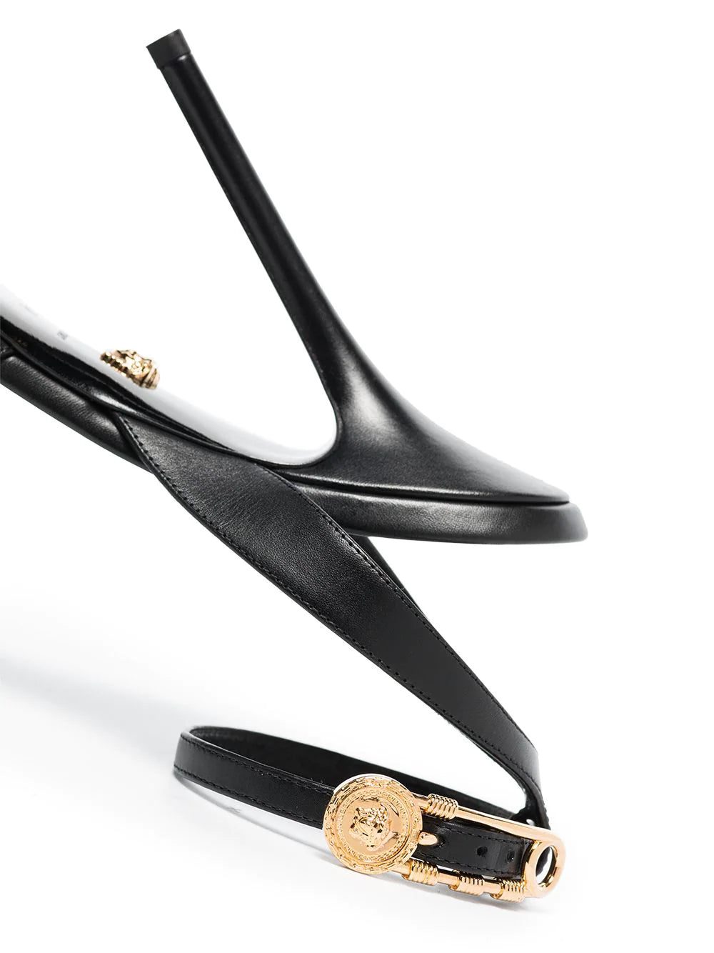 Versace Safety-Pin 130mm sandals - Image 2