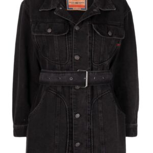 Diesel De-Flaminia belted denim jacket