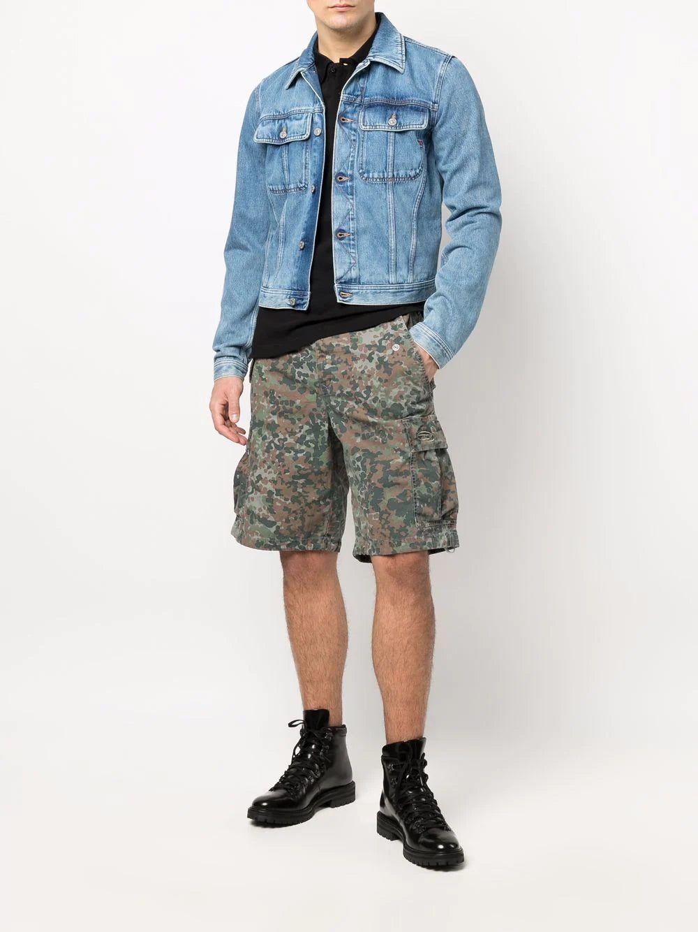 Diesel logo-print polo shirt - Image 2