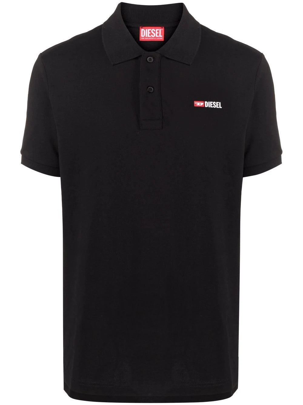 Diesel logo-print polo shirt