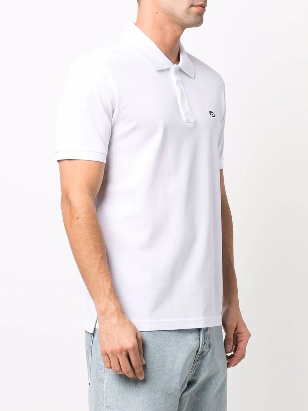 Diesel embroidered-logo polo shirt - Image 4