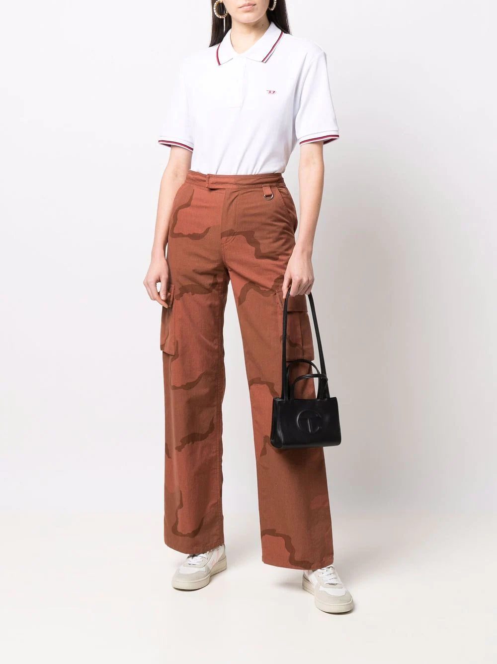 Diesel embroidered-logo polo shirt - Image 3