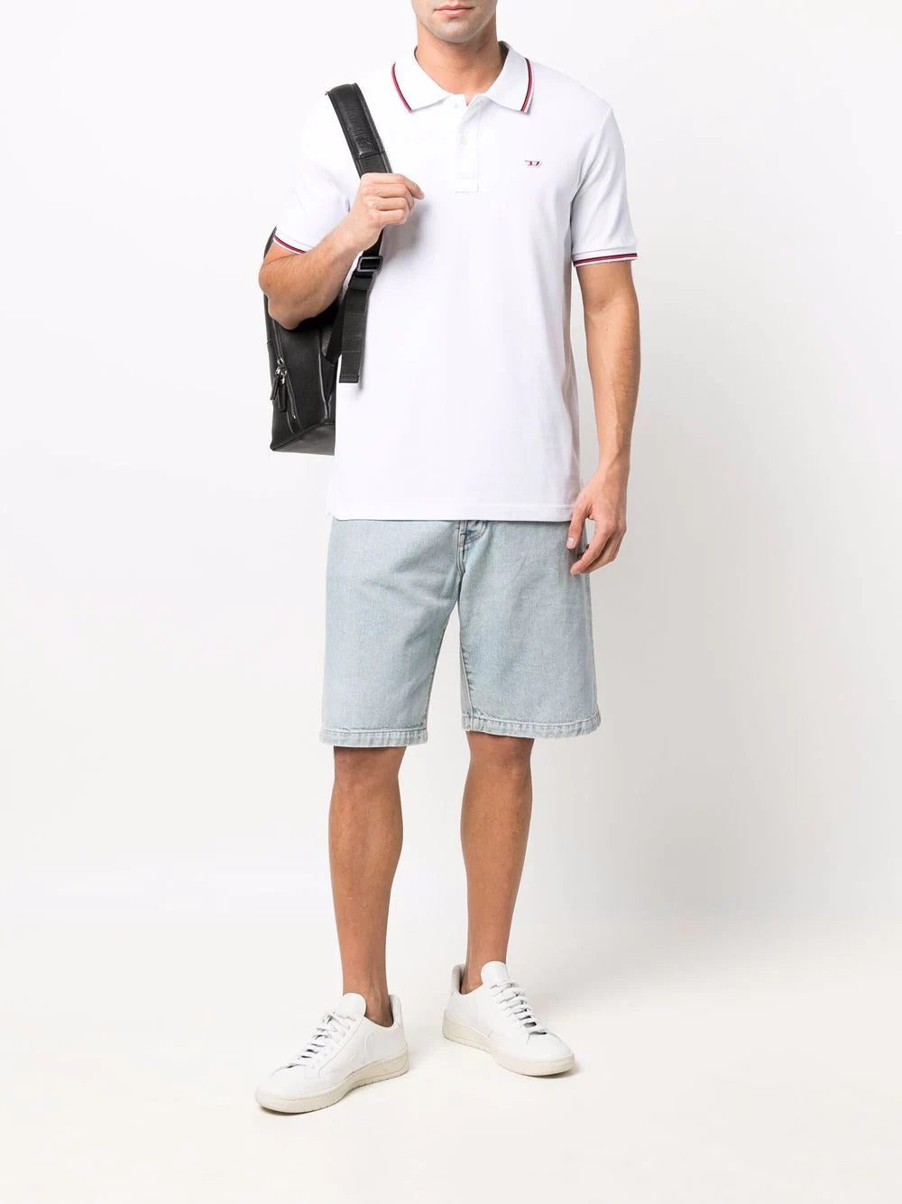 Diesel embroidered-logo polo shirt - Image 2