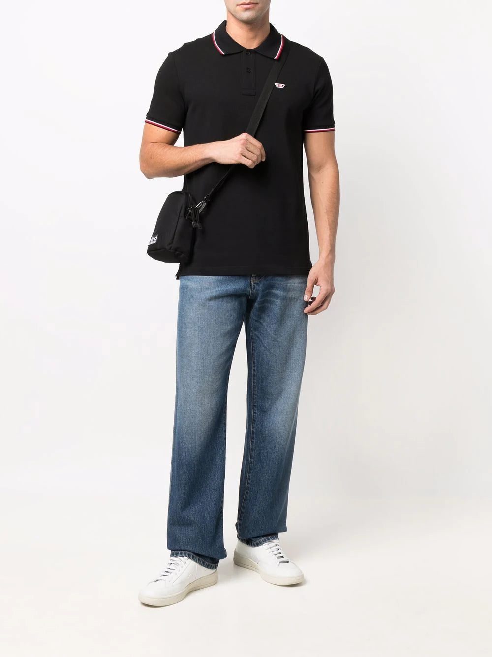 Diesel embroidered-logo polo shirt - Image 2