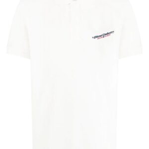 Diesel logo-print short-sleeved polo shirt