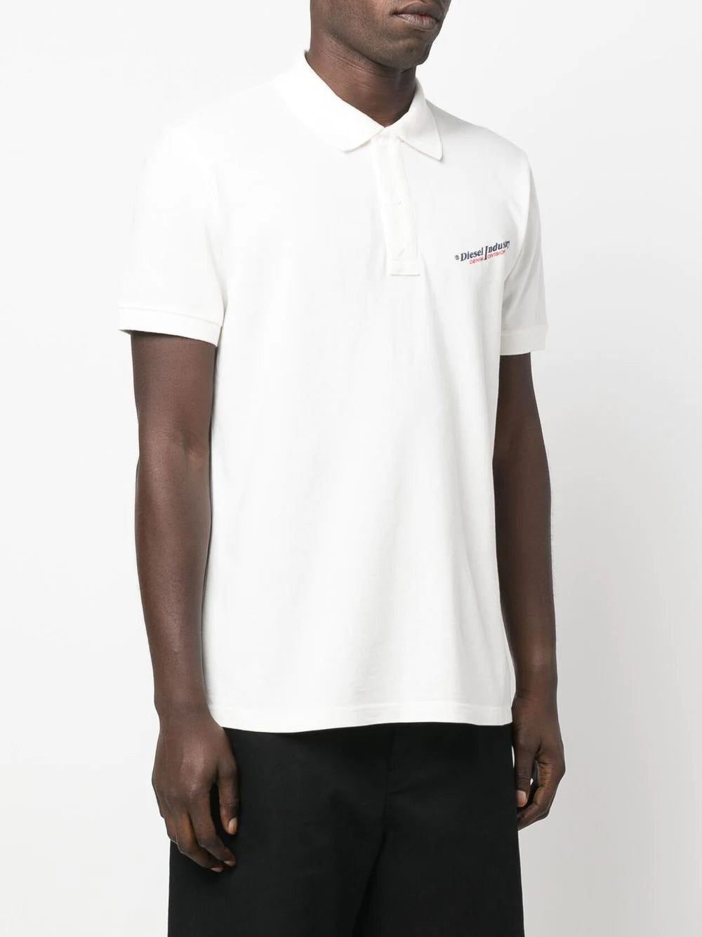Diesel logo-print short-sleeved polo shirt - Image 3