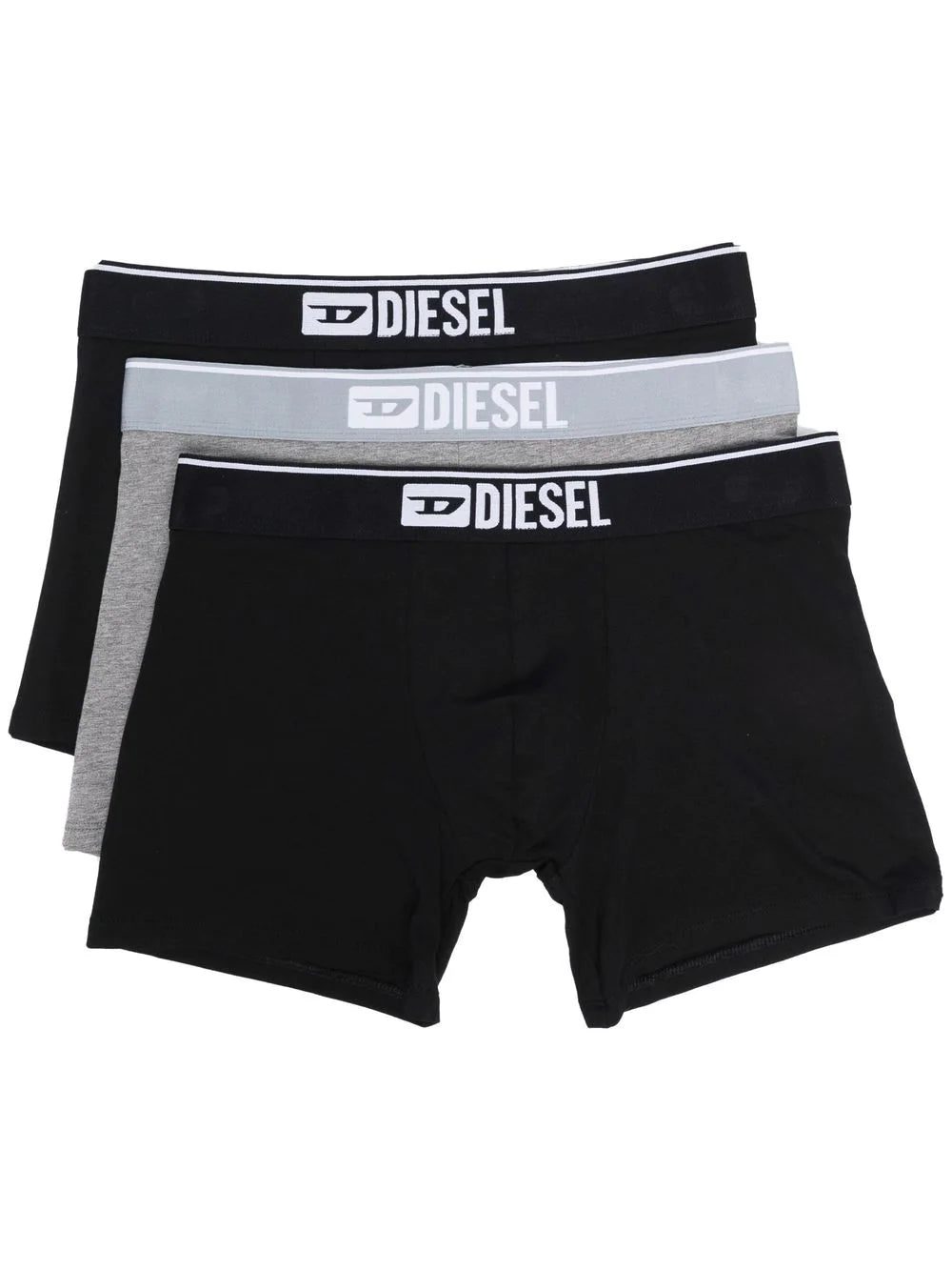 Diesel logo-waist boxers (set of three)