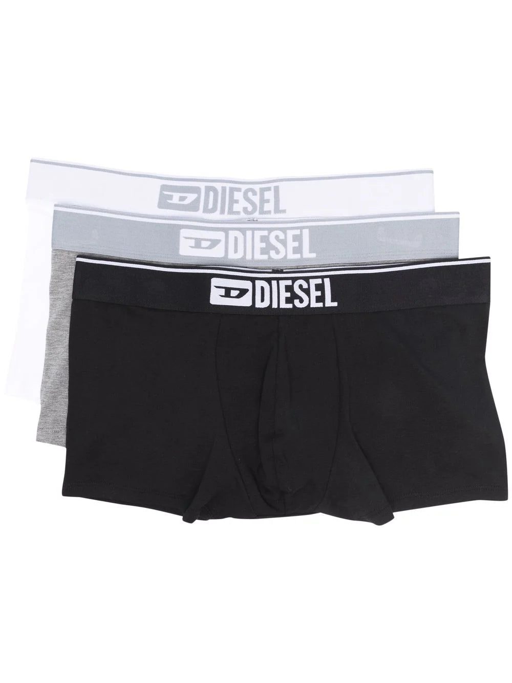 Diesel logo-waist boxers (set of three)
