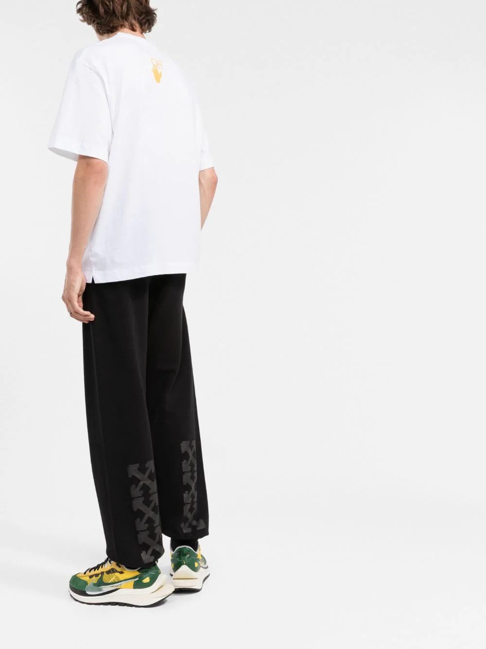 Off-White rubber Arrow track pants - Image 4