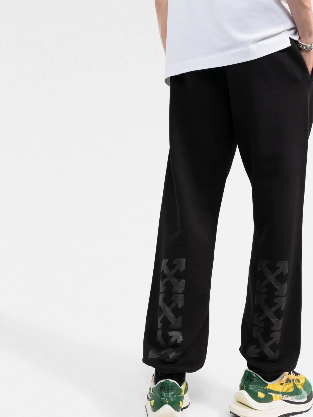 Off-White rubber Arrow track pants - Image 3