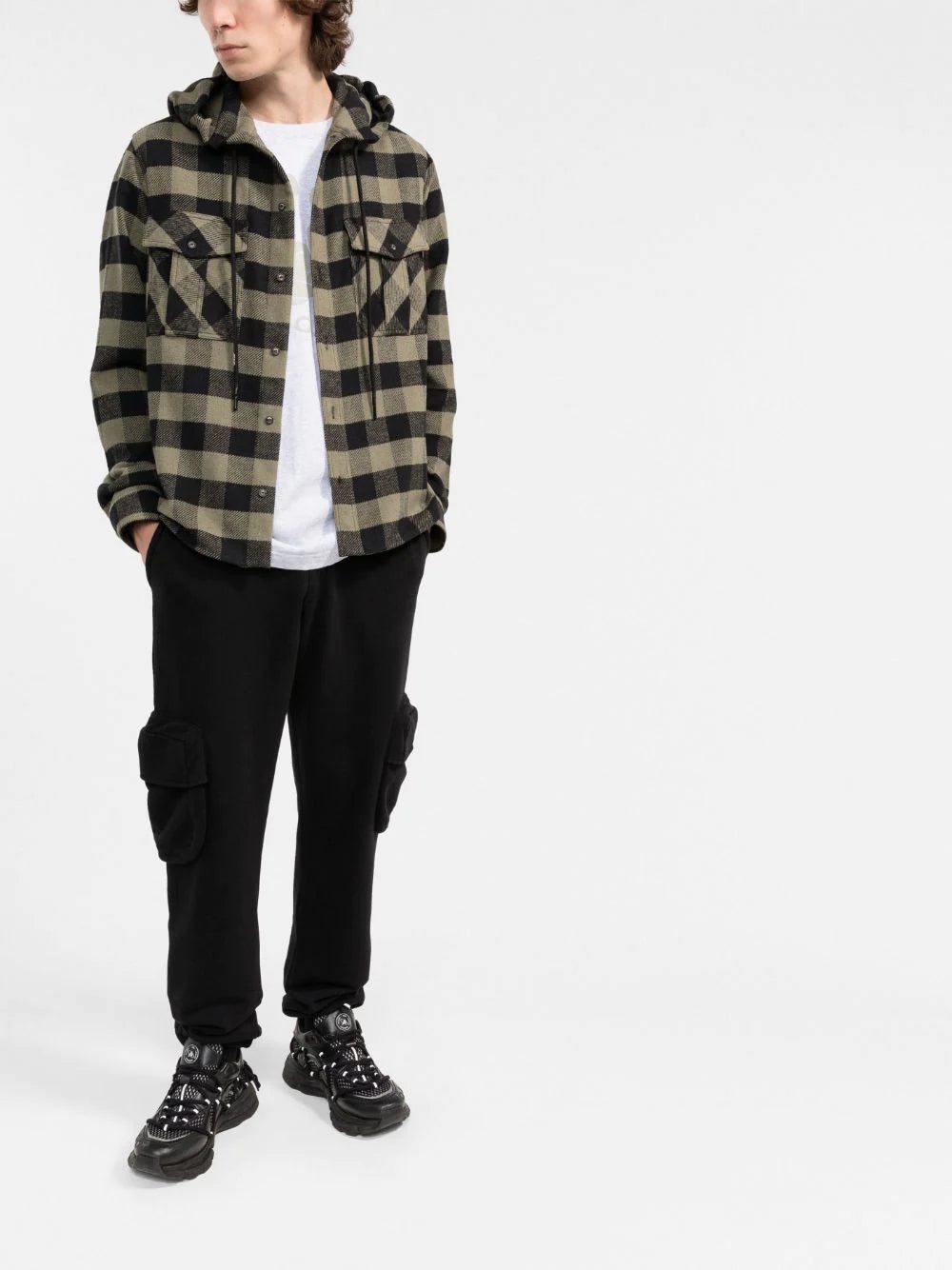 Off-white Arrow-print check shirt - Image 2