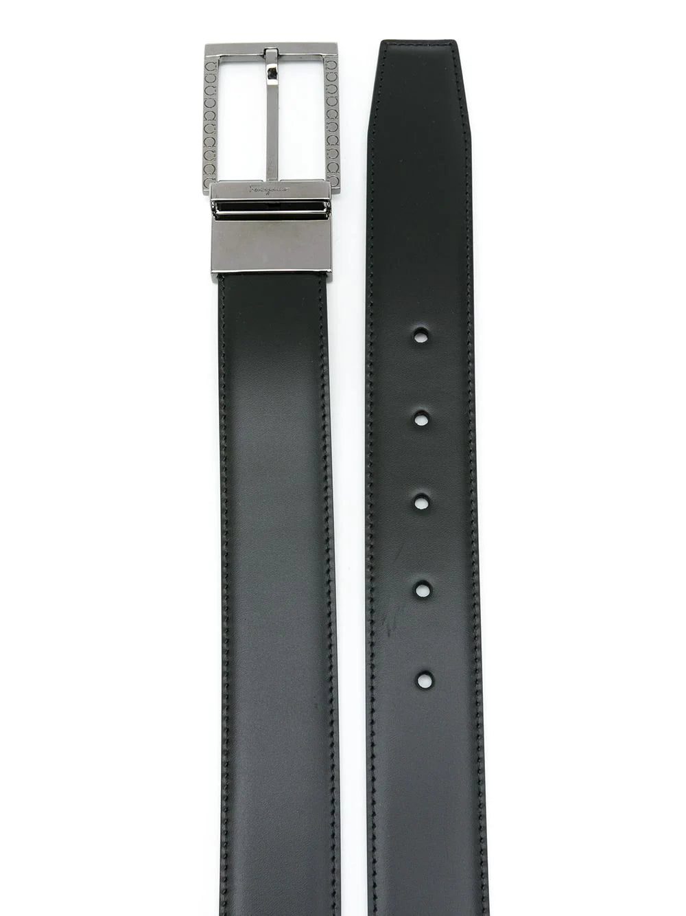 Ferragamo buckle-fastening leather belt - Image 2