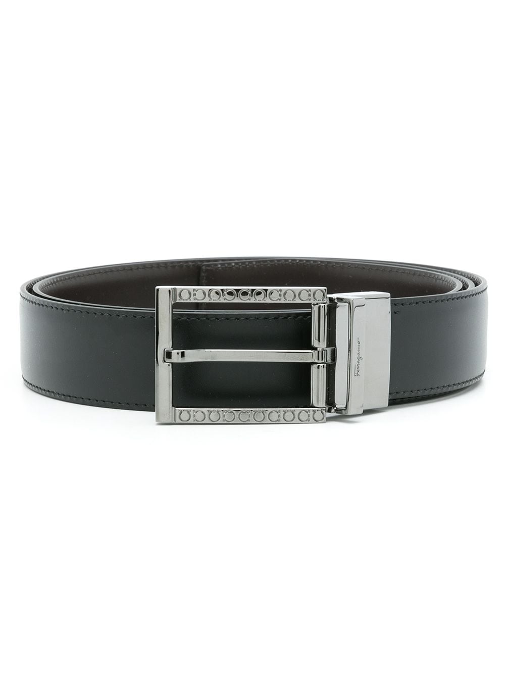 Ferragamo buckle-fastening leather belt