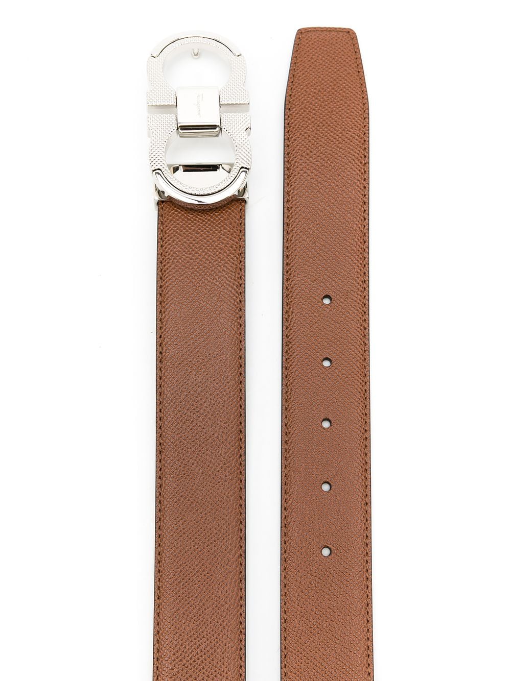 Ferragamo Gancini buckle leather belt - Image 2