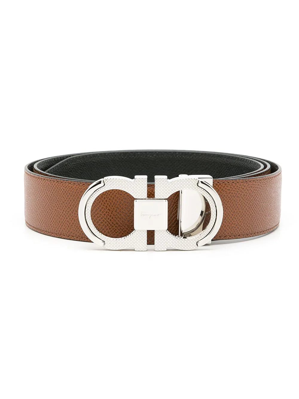 Ferragamo Gancini buckle leather belt