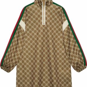 Gucci  Interlocking G high-neck minidress