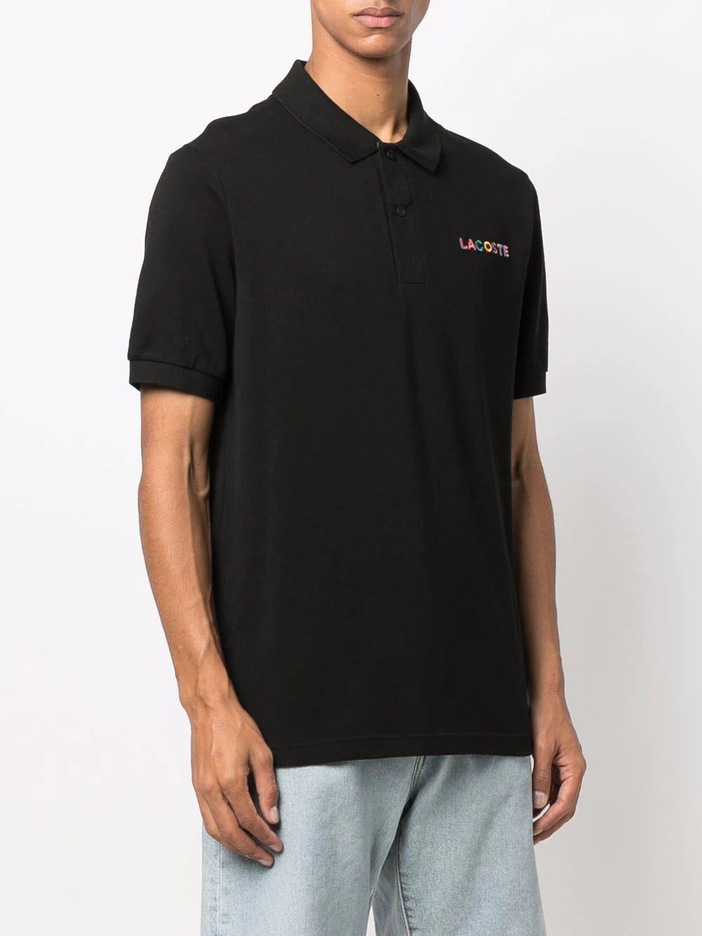 Lacoste embroidered-logo polo shirt - Image 2