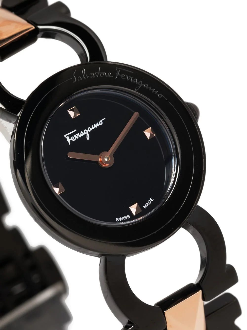 Salvatore Ferragamo Watches two-tone design watch - Image 3