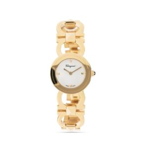 Salvatore Ferragamo Watches  double-Gancini round watch