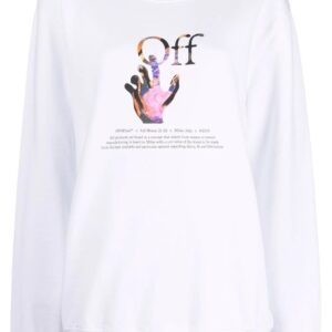 Off-White Caravaggio Hand logo-print sweatshirt
