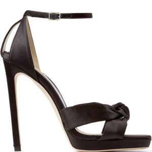 Jimmy Choo  Rosie 120mm knot-detail sandals