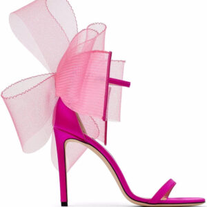 Jimmy Choo  100mm Aveline asymmetric sandals