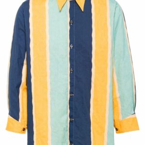 Prada stripe-print shirt