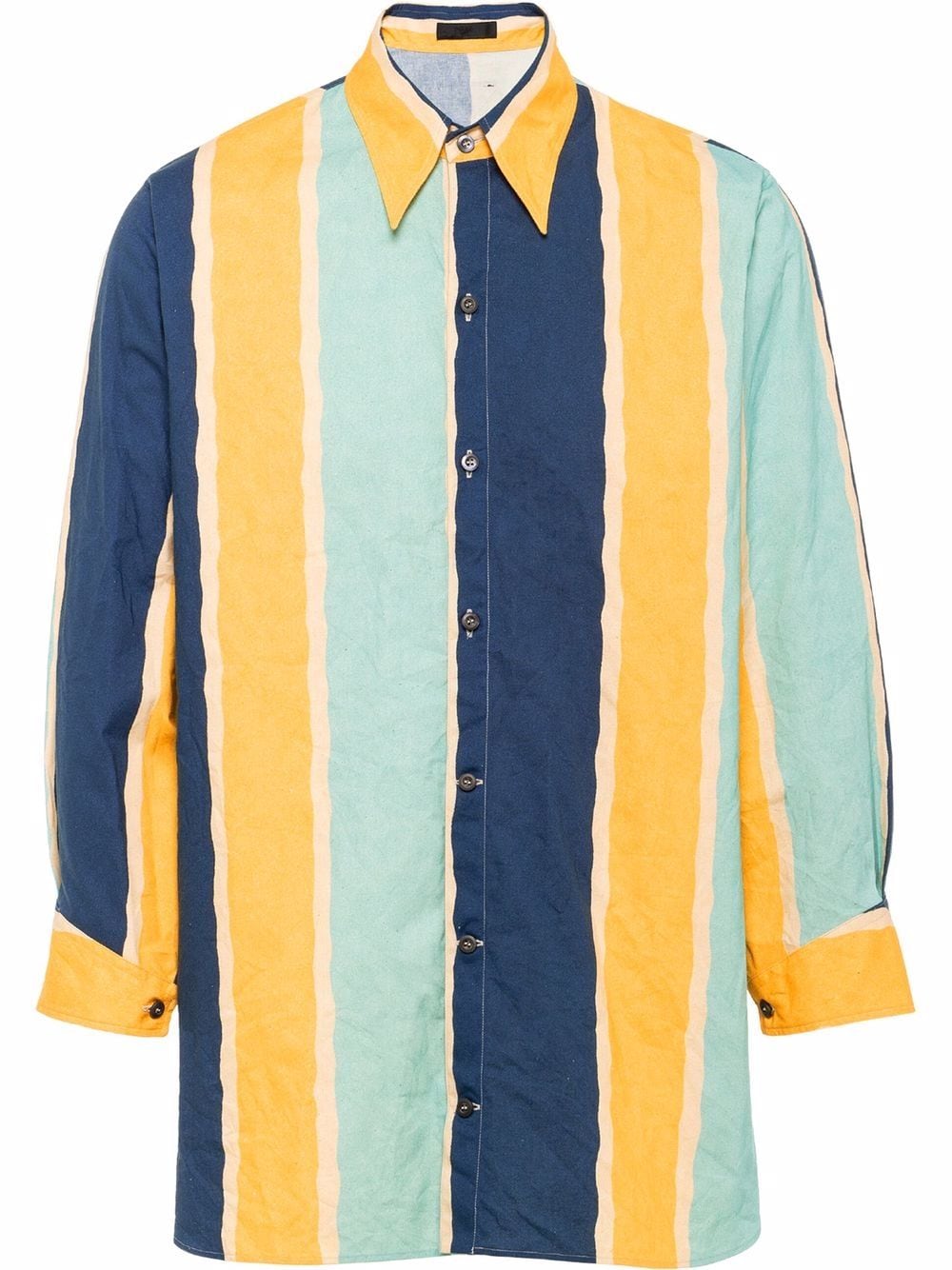 Prada stripe-print shirt