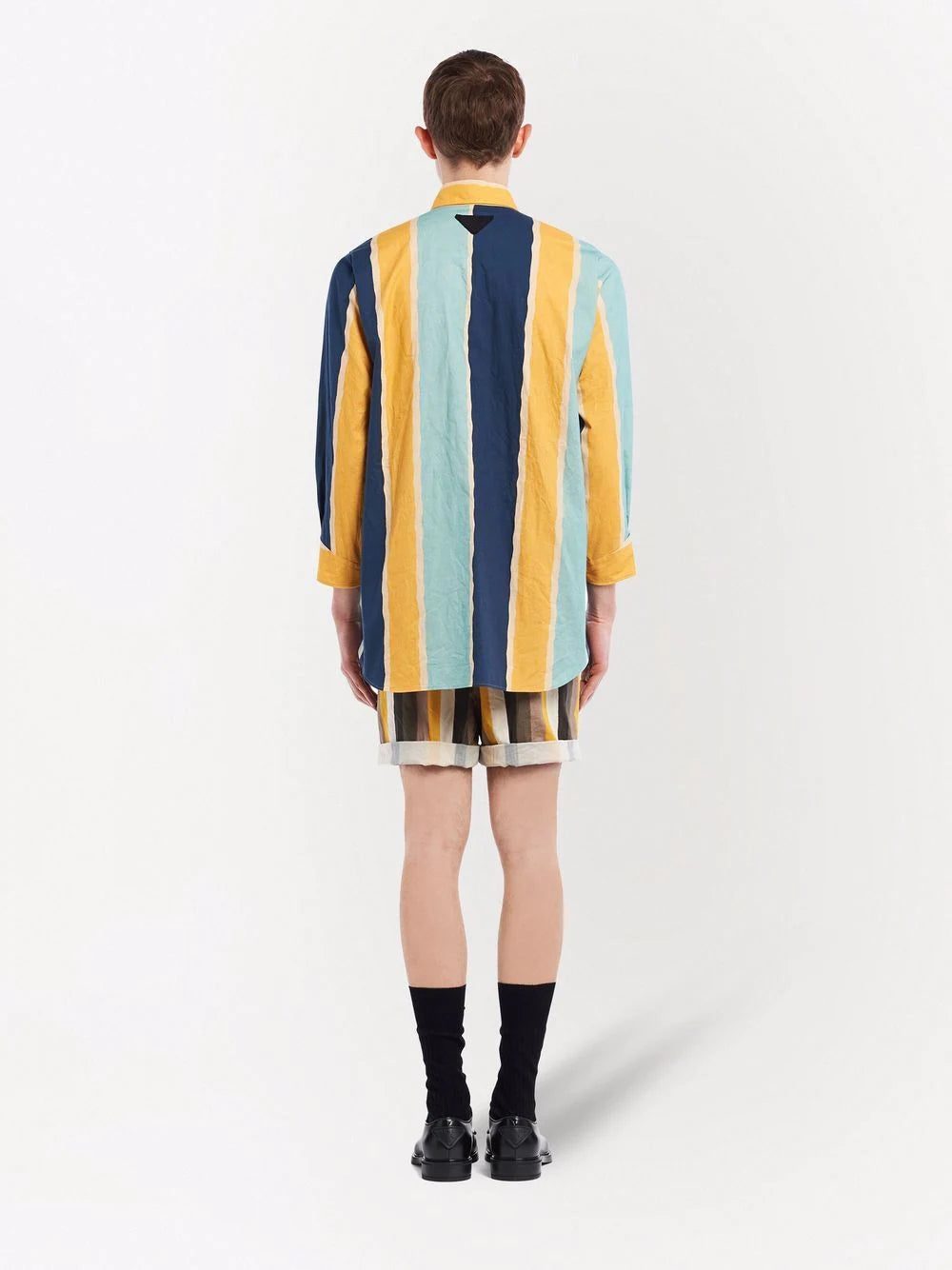 Prada stripe-print shirt - Image 4