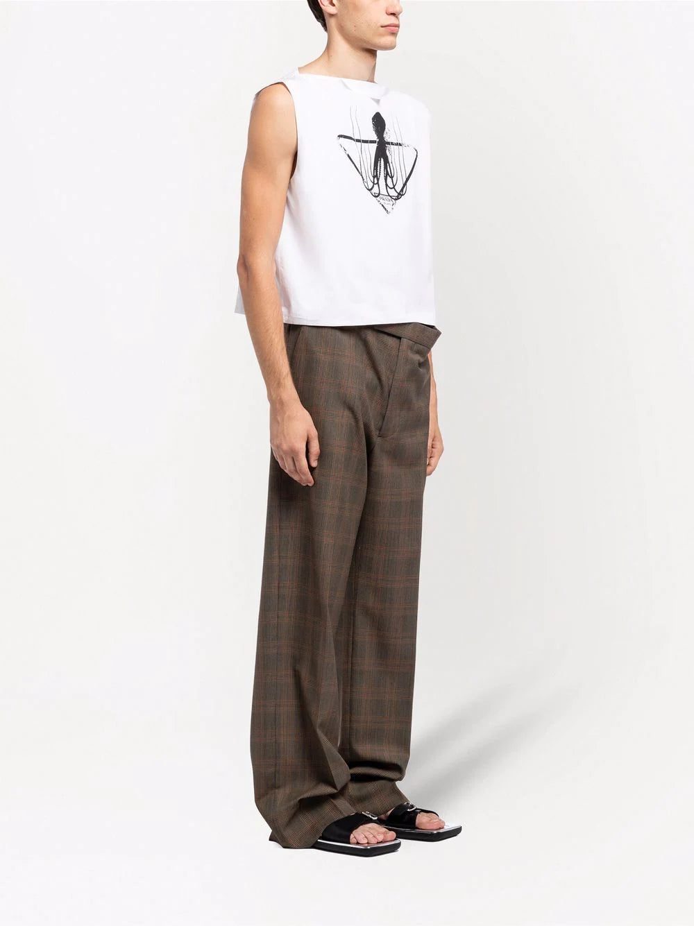 Prada graphic-print sleeveless shirt - Image 3