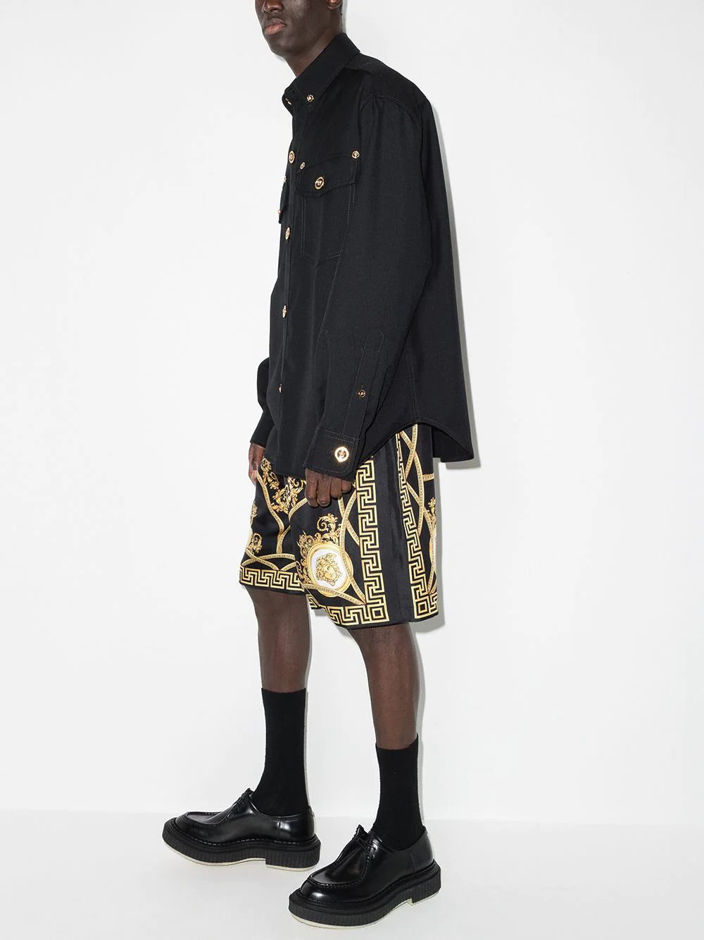 Versace Medusa Head-motif button jacket - Image 4