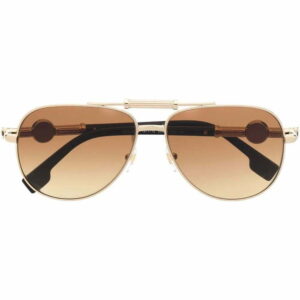 Versace aviator frame sunglasses