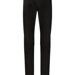 Alexander McQueen embroidered logo jeans