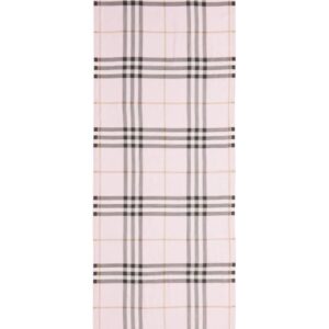 Burberry  lightweight check wool scarf