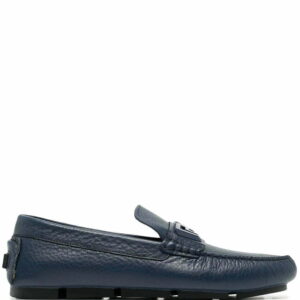 Versace  slip-on leather loafers