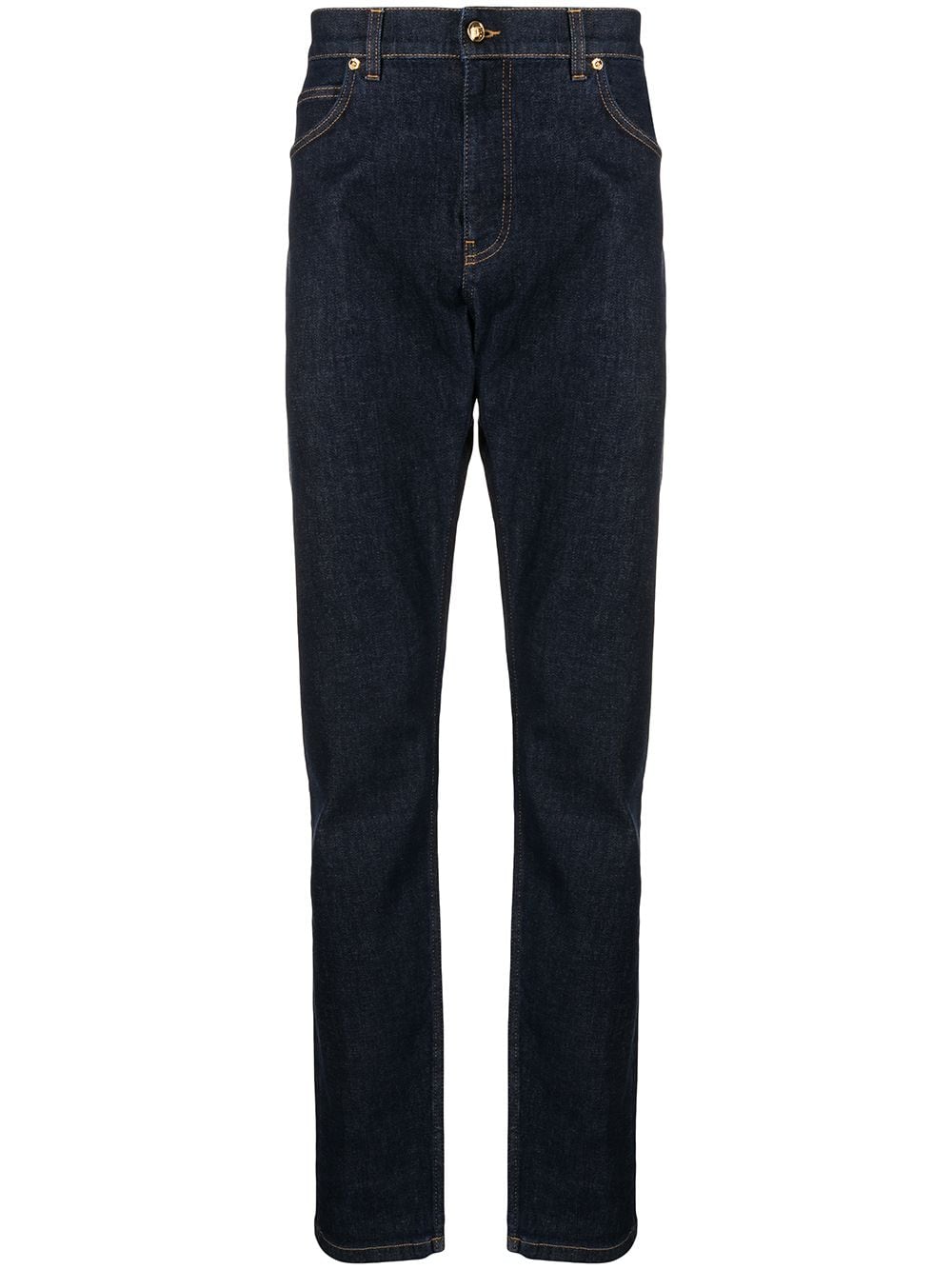 Versace high-rise straight-leg jeans