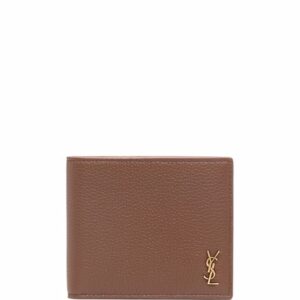 Saint Laurent logo-detail leather wallet