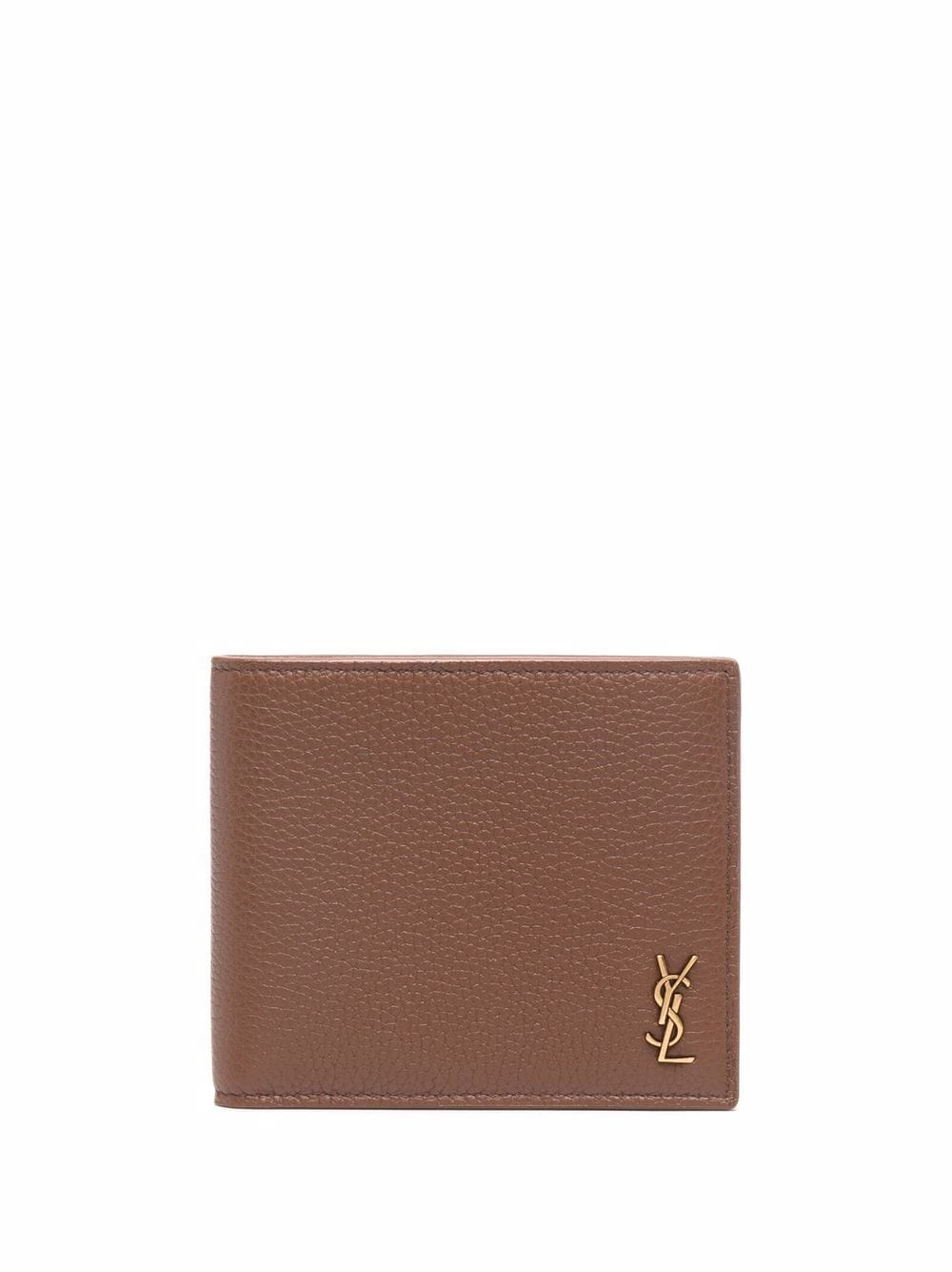 Saint Laurent logo-detail leather wallet