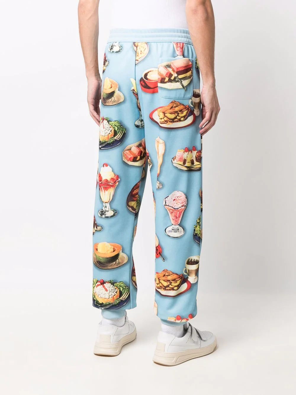 Moschino graphic print track pants - Image 4
