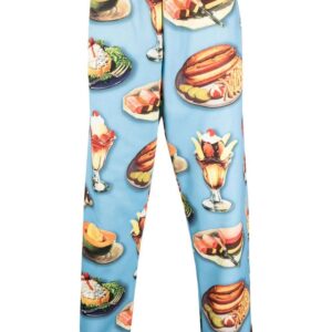 Moschino  graphic print track pants