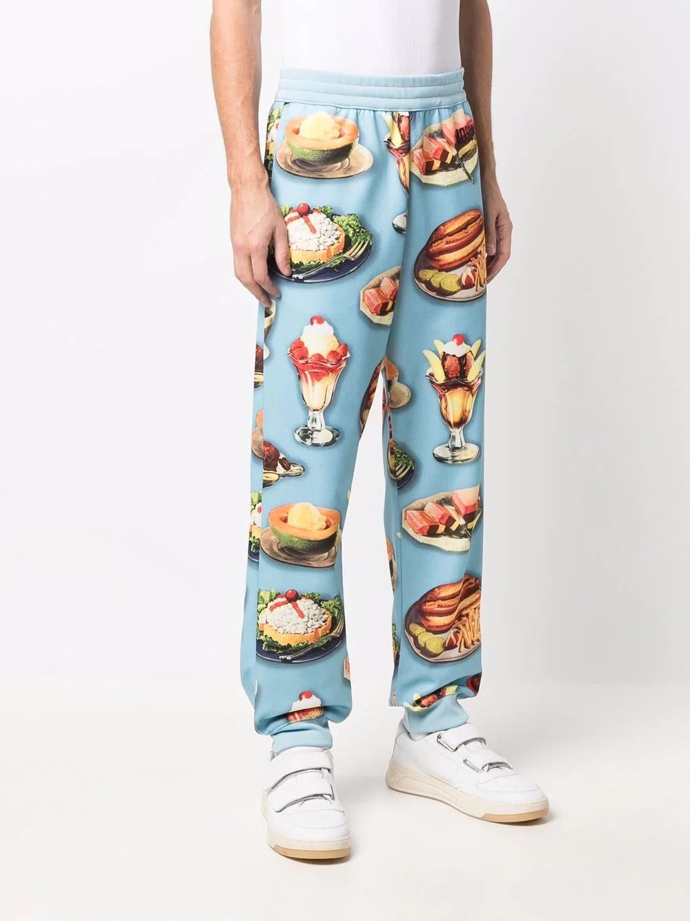Moschino graphic print track pants - Image 3