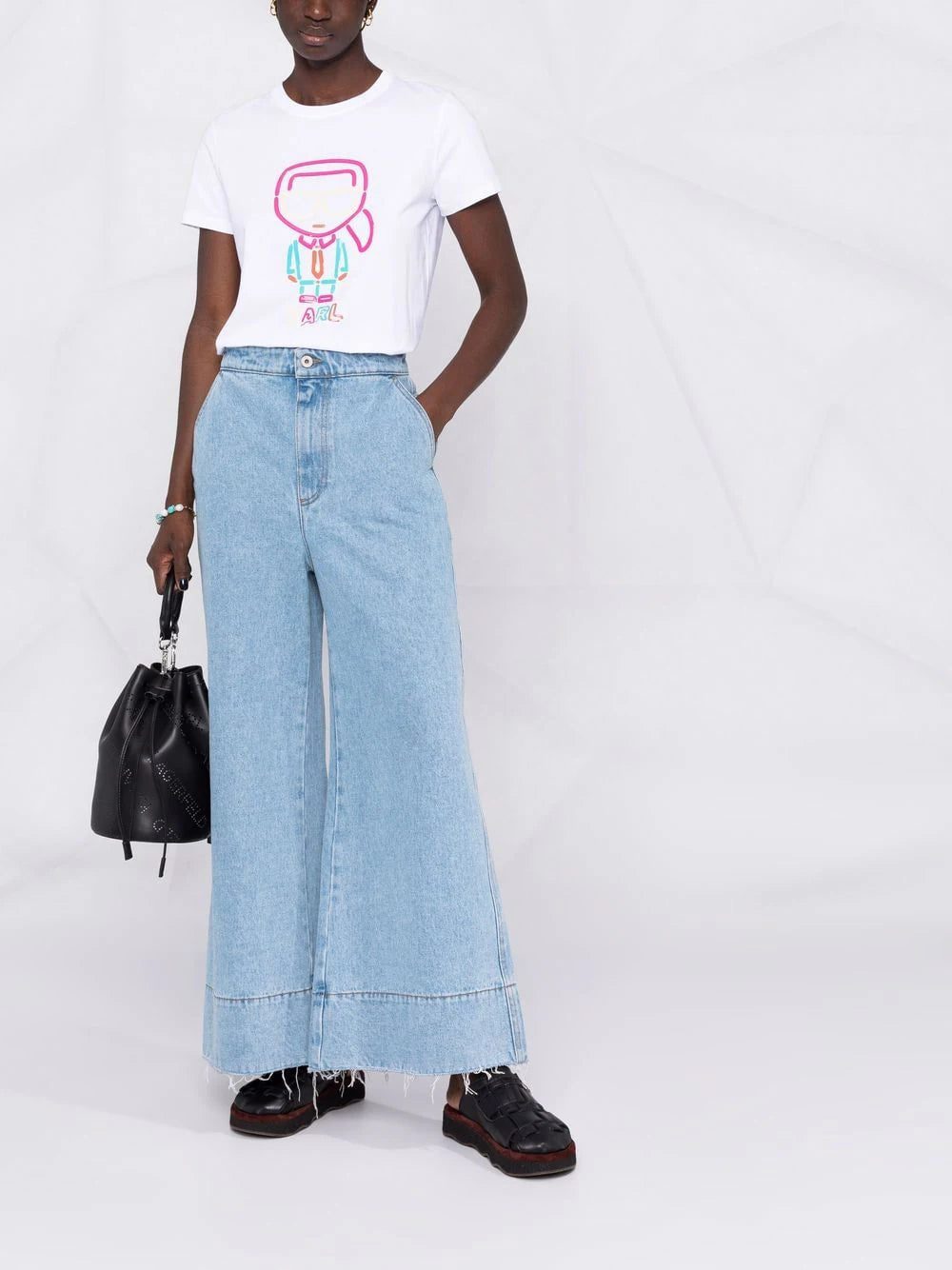 Karl Lagerfeld Jelly Karl logo T-shirt - Image 2