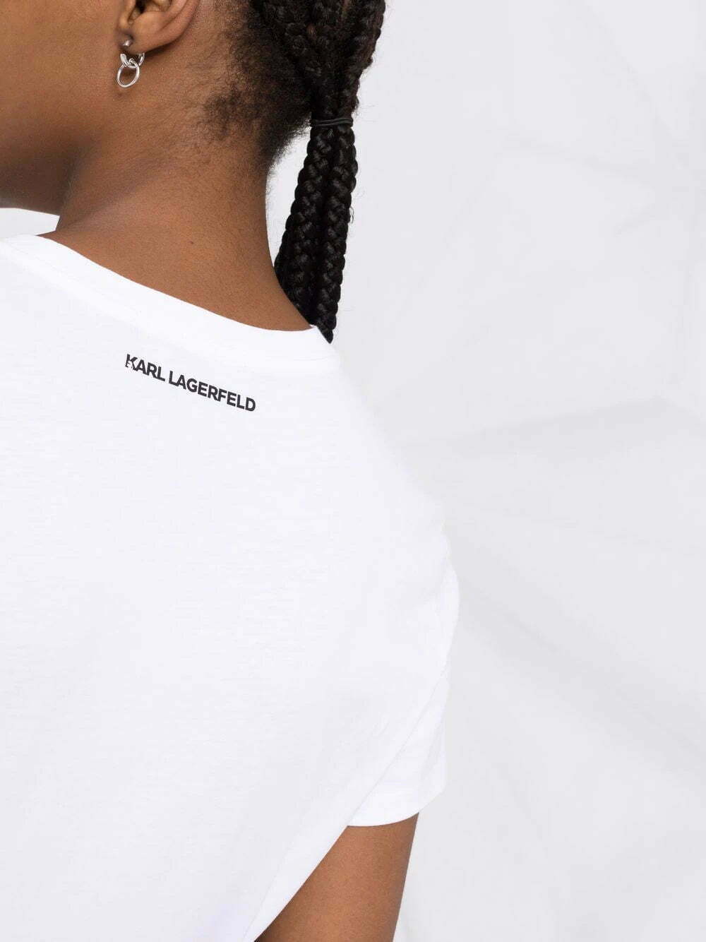 Karl Lagerfeld Jelly Karl logo-printed T-shirt - Image 3