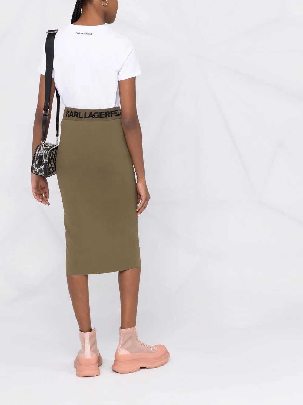 Karl Lagerfeld Jelly Karl logo-printed T-shirt - Image 4