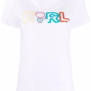 Karl Lagerfeld  Jelly Karl logo-printed T-shirt