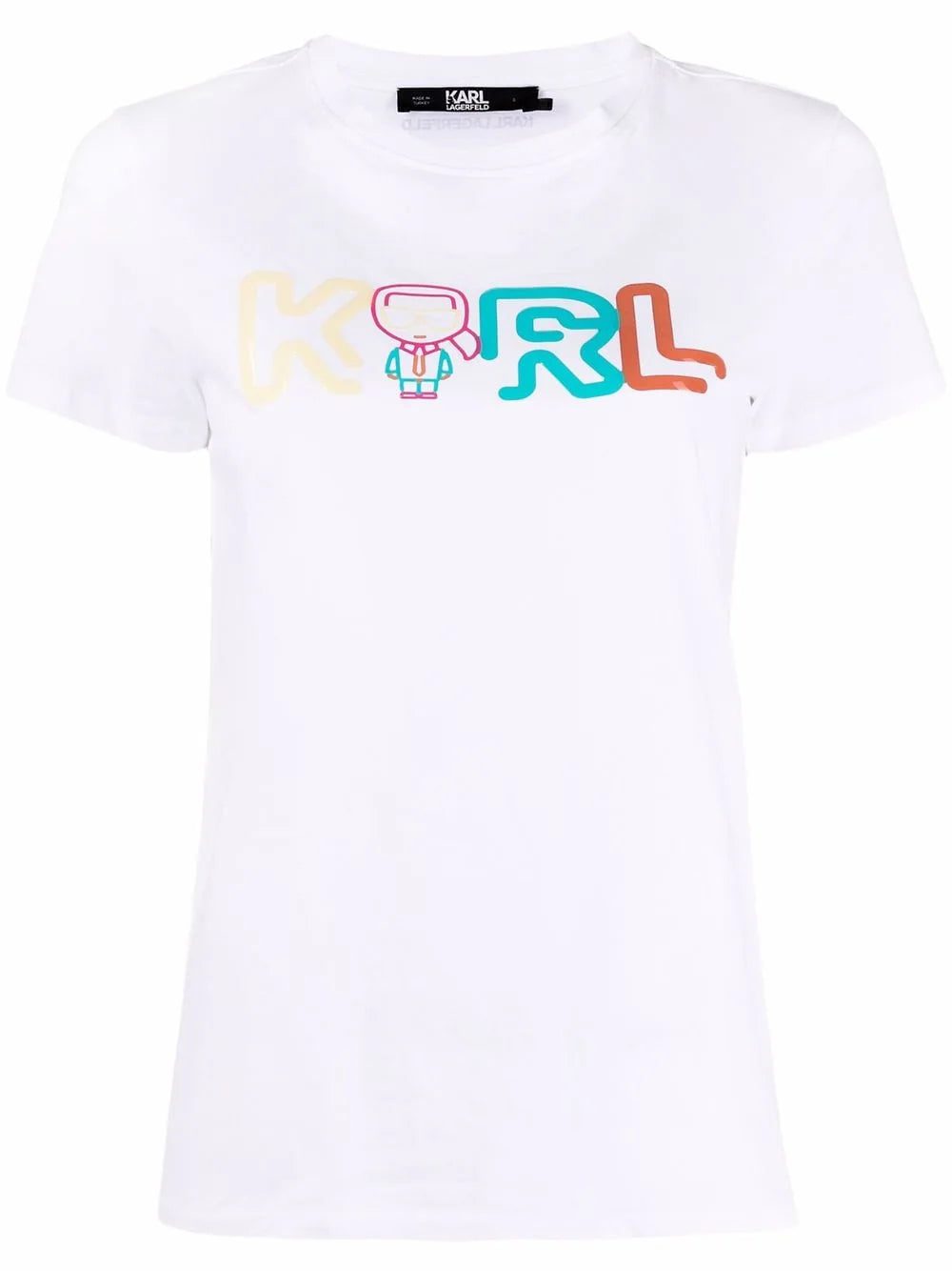 Karl Lagerfeld Jelly Karl logo-printed T-shirt